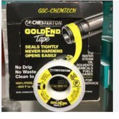 Chesterton Gold End Tape 100% PTFE 12,7 mm x 13.7 m (1 2" x 540" )