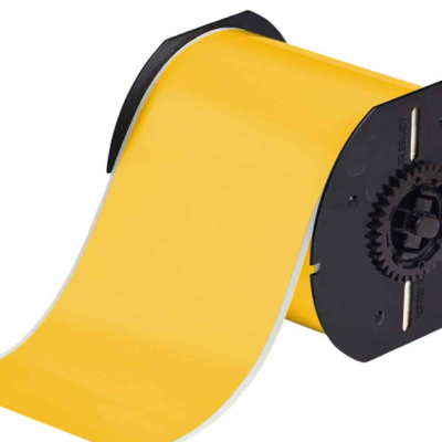 LABEL COLOUR YELLOW SIZE 3 INCH WIDTHS