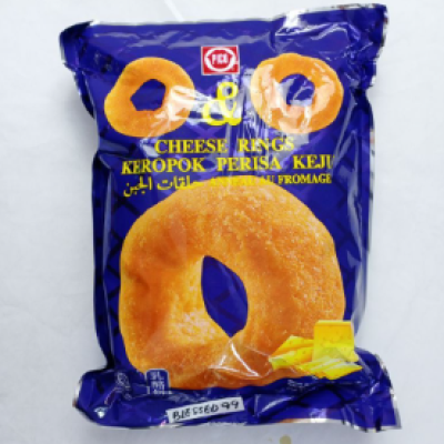 Pico O&O Cheese Rings Keropok Perisa Keju (60g x 10's)