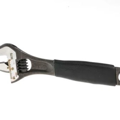 *Bahco Adjustable Spanner, 158 mm Overall, 20mm Jaw Capacity, Plastic Handle