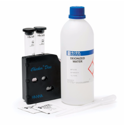 HI3875 Free Chlorine Medium Range Test Kit