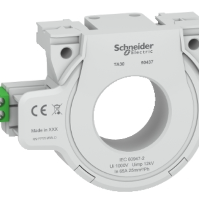 SCHNEIDER 50437 Closed toroid for residual current protection TA -  30 mm
