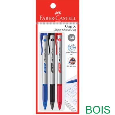 Faber Castell  Grip X Ball Pen 1.0mm 3 in 1