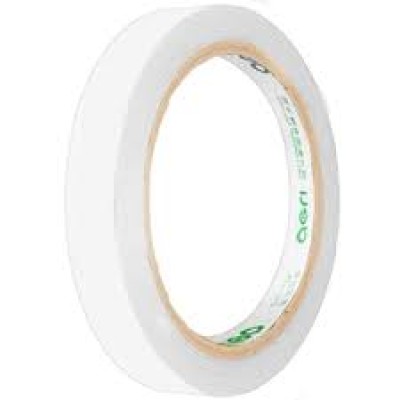 White Double Sided Tape 18mm x 10Y