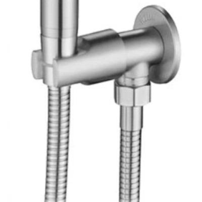 SINOR SH-7317-304 PREMIUM SUS304 STAINLESS STEEL BATHROOM HAND BIDET TOILET SPRAY WITH CONTROL VALVE