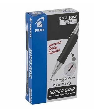 Pilot Ball Pen Super Grip 0.7mm F (12 pcs      /      Box)