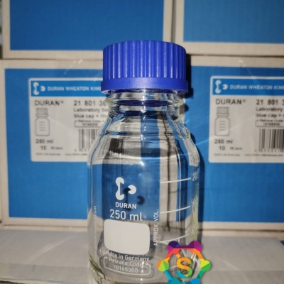 DURAN 21801.4459, Laboratory Bottle, Clear with Original Cap, 500ml, 10 pcs per pack