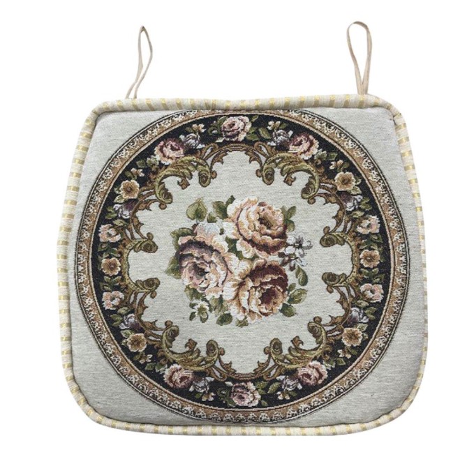 Floral Chair Pad