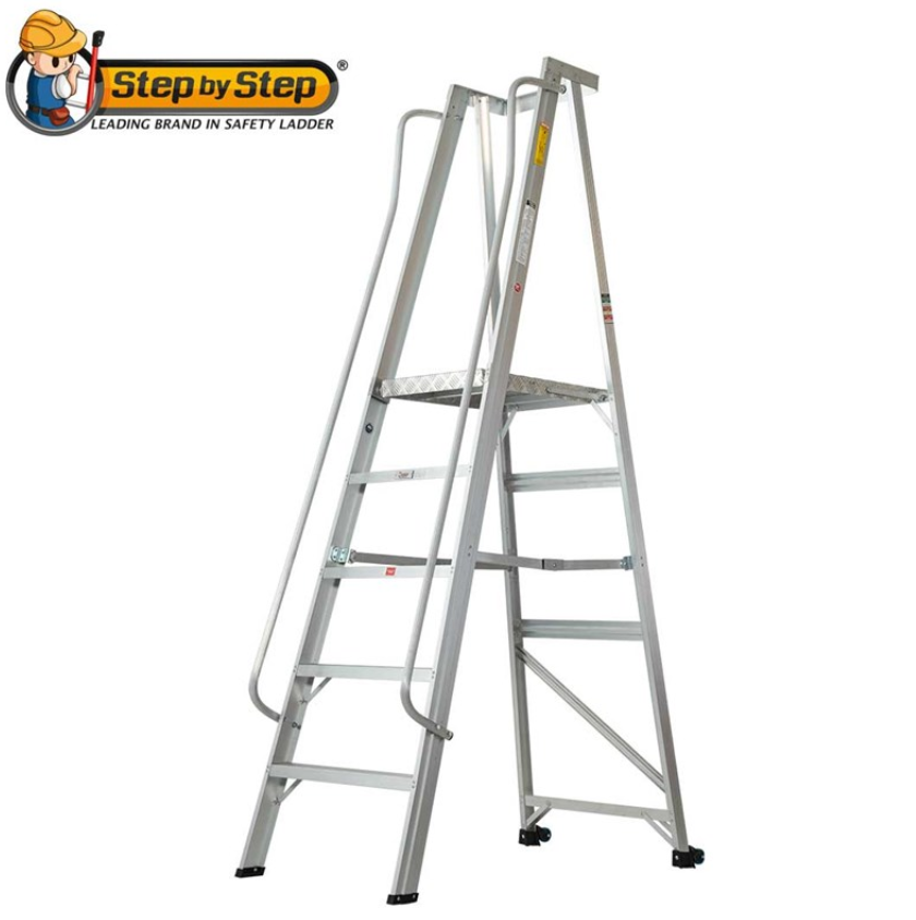 Aluminium Platform Trolley Ladder (PTL) -