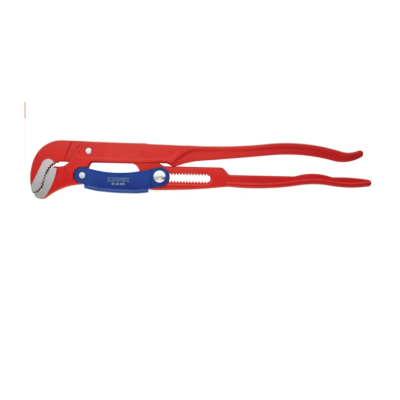 *Knipex Pipe Wrench, 560 mm Overall, 70mm Jaw Capacity, Metal Handle