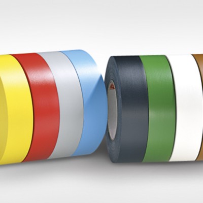 HellermannTyton HelaTape Flex Electrical Tape - 15mm x 10m [10s] (Assorted Colors (red, blue, green, grey, yellow, orange, white, brown, black, green-yellow)