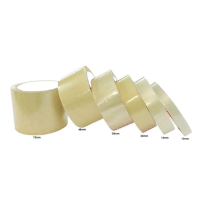 OPP CLEAR TRANSPARENT ADHESIVE PACKING TAPE 18MMX40M (12PCS)