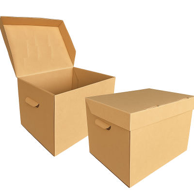 Storage Box  Document File Box  Moving Box  Office Box  Home Storage Box (49cmx36cmx30cm)