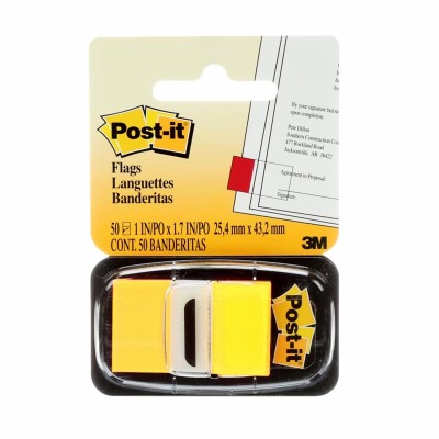 3M POST-IT FLAG TAPE (YELLOW)