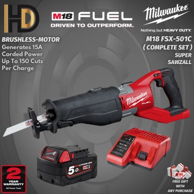 Milwaukee M18 FSX Fuel Super Sawzall Reciprocating Saw