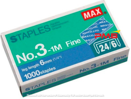 STAPLES BULLET NO.3-1M (24      /      6) (DELIVERY LABUAN AREA ONLY)