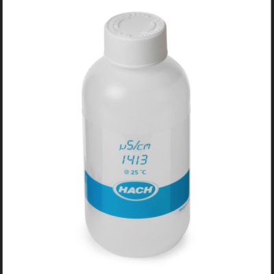 Hach LZW971099-250ml Conductivity Standard 1413 S cm, certification