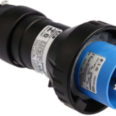 Eaton, CROUSE-HINDS IP66 Blue Cable Mount 2P+PE Power Connector ATEX, 16A, 240 V