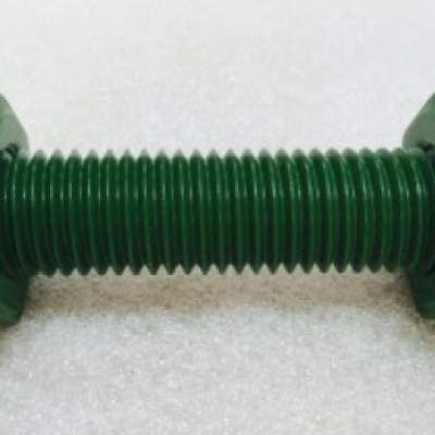 ASTM A320 L7 Stud Bolt c w 2 A194 Gr.4L Heavy Hex Nuts Zinc-Nickel Plating + Xylan 1424 Green coated [ 3 1 4" x 8UN x 650mm]
