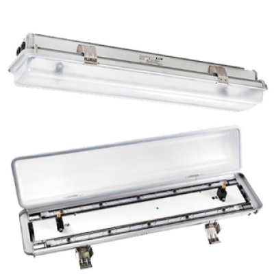 EATON CROUSE HINDS HLL-4-5L-D-EM2-1 6-220-C-S EMERGENCY LINEAR LED LIGHTING 4FT