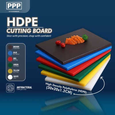 PPP - Papan Pemotong Anti Bakteria HDPE [30x20x1.2cm] | Cutting Board Antibacterial