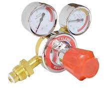 ACETYLENE REGULATOR WITH FLAME ARRESTER, IMPA CODE: 85 01 92, REGULATOR, ACETYLENE, INLET THREAD 22.8 X 14 MALE