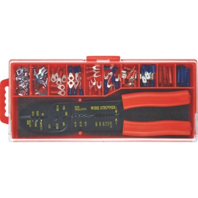 KENNEDY CRIMPING PLIER KIT C W ASSORTED TERMINALS KEN5155090K