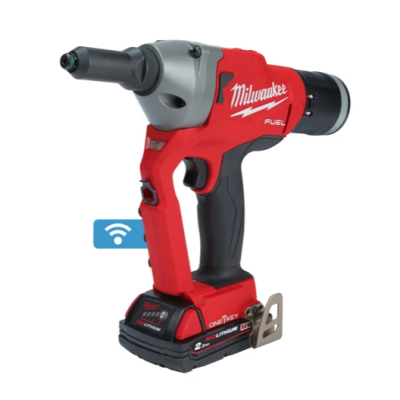 Milwaukee M18ONEFPRT-202X Cordless 7 mm Rivet Gun (238-2582)