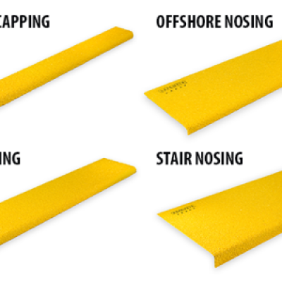 *SAFEMATE ANTISLIP OFFSHORE NOSING (24 x 6 IN)