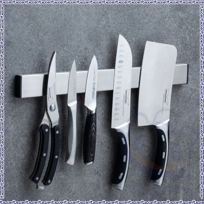 Stainless Steel Magnetic Knife Holder 30cm