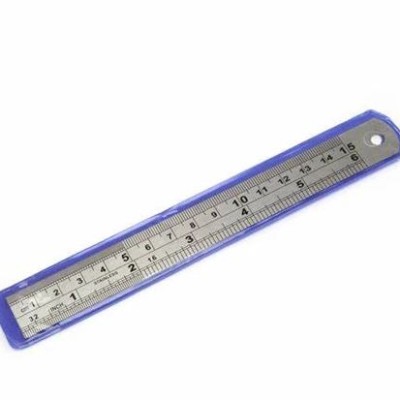 STEEL RULER 6IN 15CM