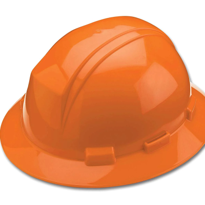 MSA 496075 V-Gard Full-Brim Hat (ORANGE)