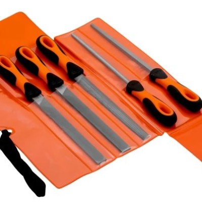 Bahco 200 mm, Bastard, Engineers File, Square, Round Handle Included