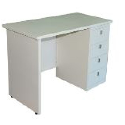 SANYON Marine Metal Writing Table in Aluminum with 4 Drawers for Cabin Room-W1200mm Length-SYWT-02