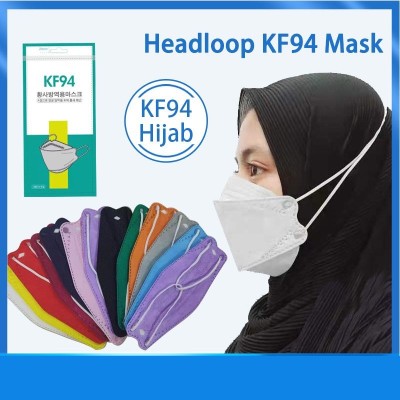 Mask KF94 HIJAB HEADLOOP 50 PCS