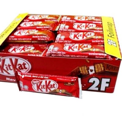 24 Packs Kitkat Kit Kat 2F Chocolate Bar 17g HALAL