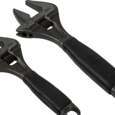 *Bahco Adjustable Spanner, 218.0 mm Overall, 32mm Jaw Capacity, Plastic Handle
