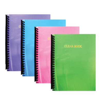 FILE POCKET 20 CLEAR BOOK KCH-2321A KIDARIO