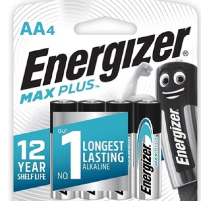 Energizer AA Max Plus Batteries - 4 pcs