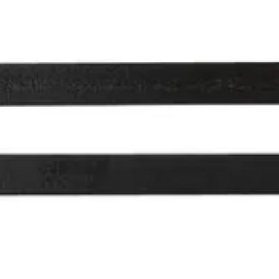 Stainless Steel Cable Tie, Black, 201mm, 4.6mm