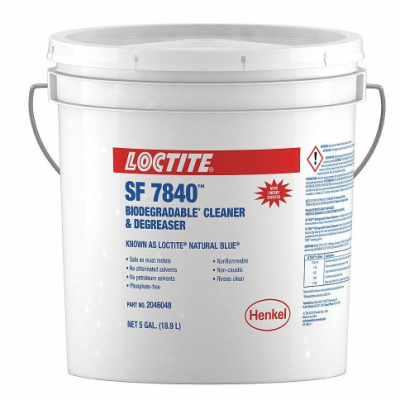 LOCTITE 2046048 Cleaner Degreaser, Water Based, Bucket, 5 Gallon Container Size, ConcentratedLOCTITE 2046048 Cleaner Degreaser, Water Based, Bucket, 5 Gallon Container Size, Concentrated