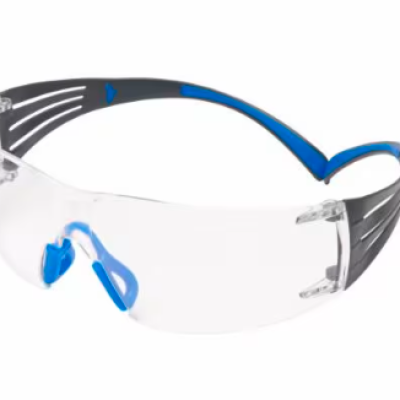 3M SecureFit SF401SGAF-BLU Safety Glasses Anti-Fog, Clear Lens