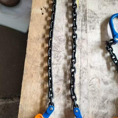 For drum lifting, vertical method Low carbon alloy steel SWL 1T Chain specification 6 X 18mm