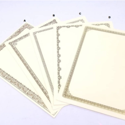 A4 Certificate Paper -100S  Certificate  Certificate paper  A4 Size Certificate  Sijil Paper  Certificate