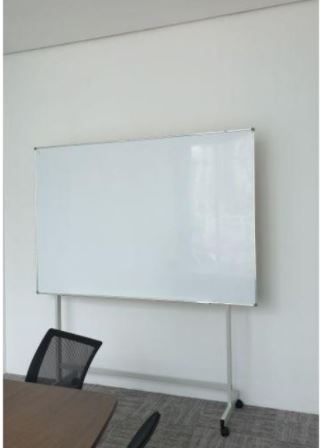 Magnetic Whiteboard With Mobile Stand