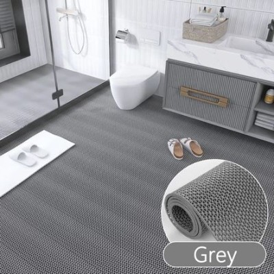0.9x0.3meters (thickness: 6.8mm-6.1mm)Anti Slip Bathroom Mat Kitchen Non-slip Mat Thick Pedal Pad absorbent rug pvc water proof