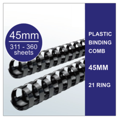 Binding Comb 45mm 21-Ring
