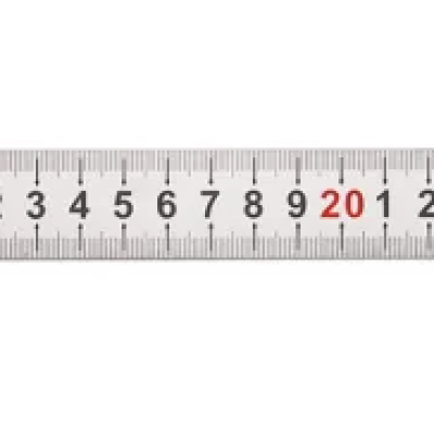 RULER, ALUMINUM RULER, METRIC IMPERIAL, 300MM 12"