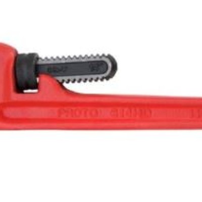 Proto J806HD Wrench Pipe, Straight 6'', H D, Max Opening 3 4'', Steel, Red Paint