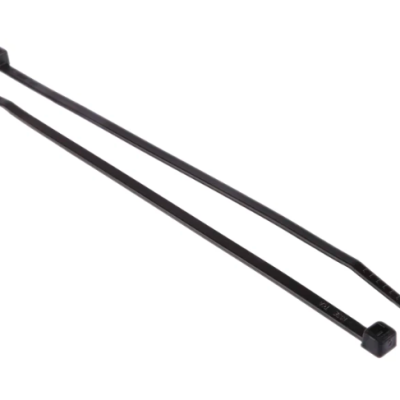 HellermannTyton Cable Tie 150mm x 3.5 mm, Black Polyamide 6.6 (PA66) 1 bag of 100 units